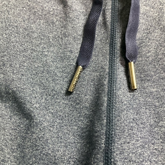 Lululemon Relaxed Fit Crop II Pants Heathered Deep Indigo Blue Gray Sz 8 - Picture 9 of 12